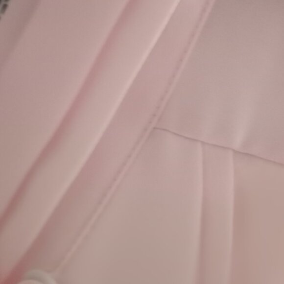 Vintage 'CLAUDIA RICHARD' Pastel Pink Blouse Size 10 EUC - Picture 4 of 15